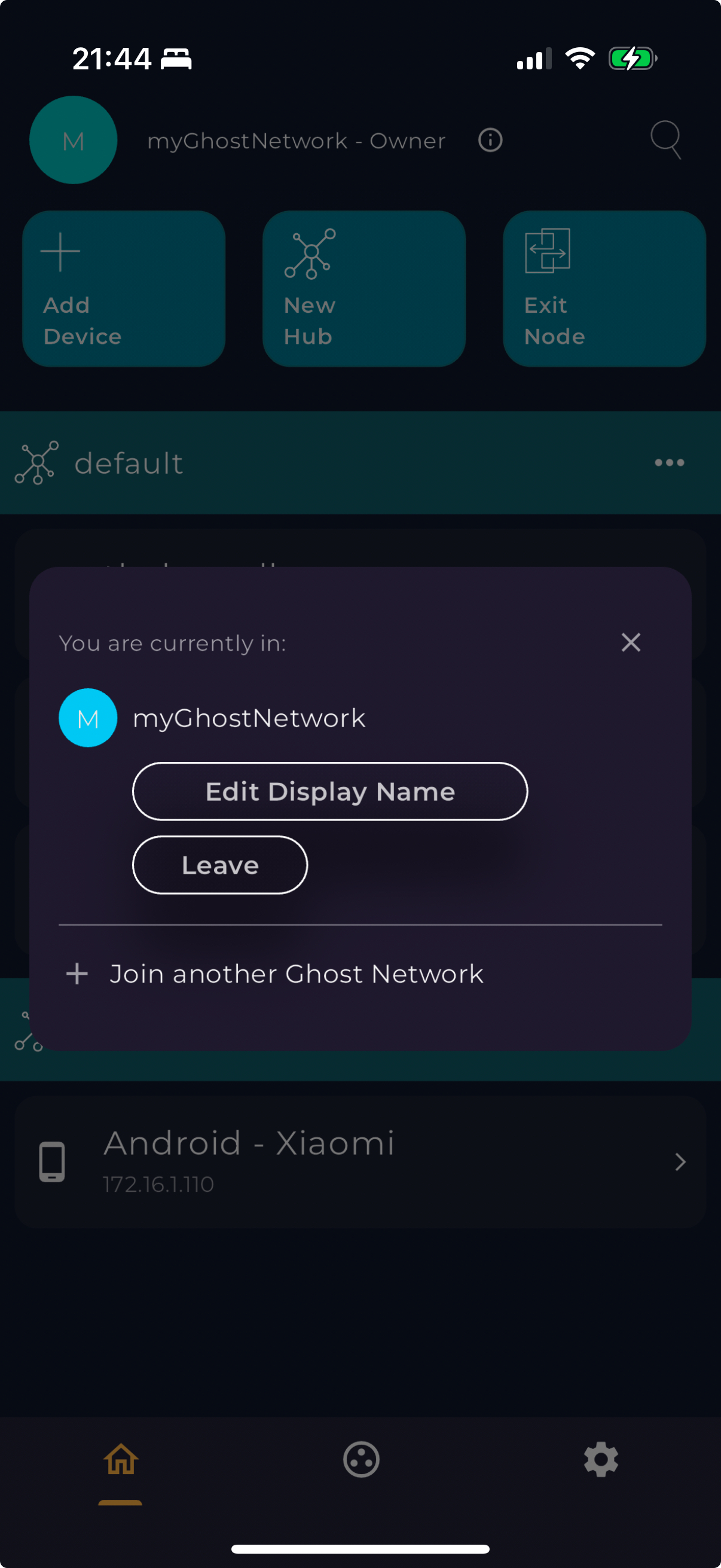 Join Another Network